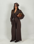Tailleur BENNY - Completo giacca con cintura e pantalone