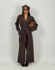 Tailleur BENNY - Completo giacca con cintura e pantalone
