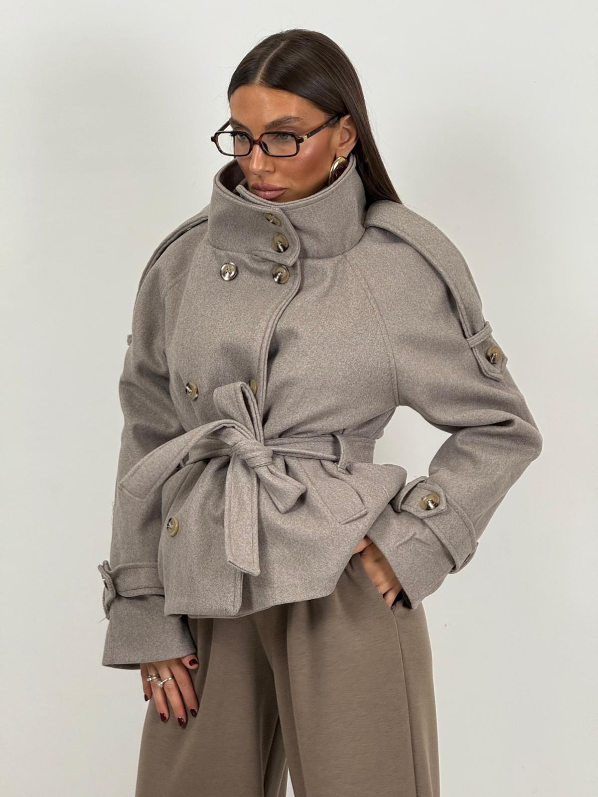 Giacca EDA con cintura
