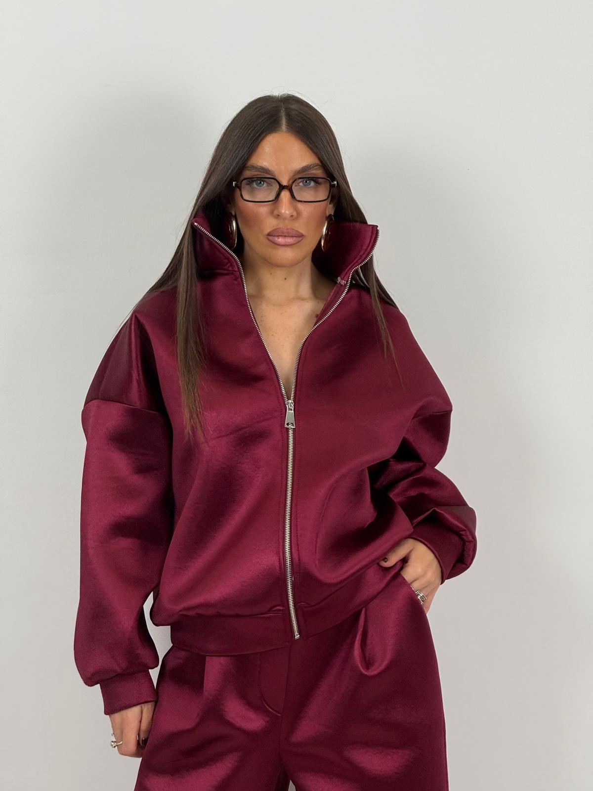 Tuta CAMY - Tuta composta da felpa con zip e pantalone