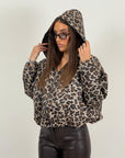 Giacca LEOPARD con zip