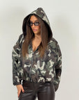 Giacca MILITAR con zip
