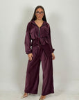 Tuta COLLEEN - Completo felpa con zip e pantalone