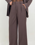 Tailleur BROWN lumina