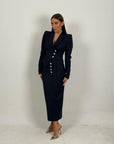 Tailleur DUCHESSA - Completo sartoriale giacca e gonna longuette