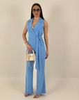 SALDO Tailleur FARAH - Completo gilet con cintura e pantalone