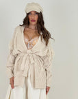 Cardigan MORENA - Cardigan con cintura