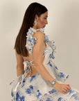 Abito APRIL - Abito corto con balze - COLLEZIONE CHIC