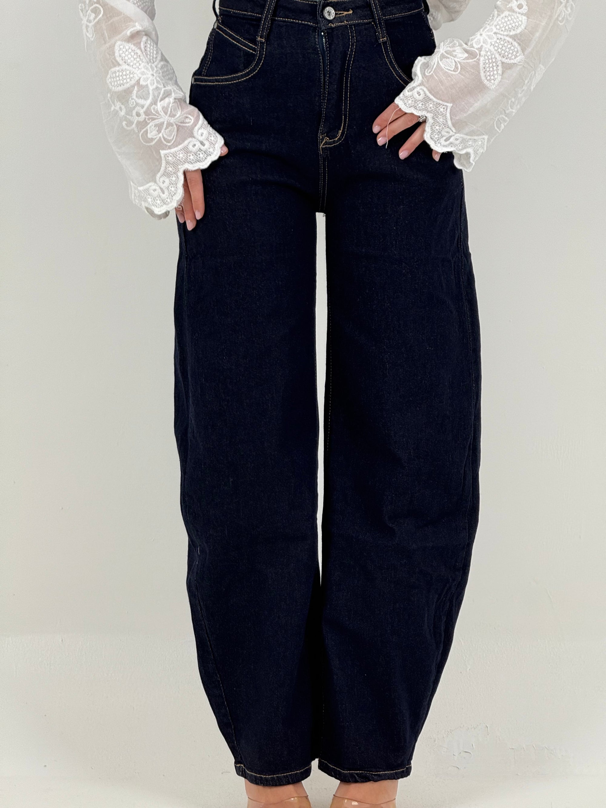 Jeans Classic - jeans colorazione scura, modello ballon