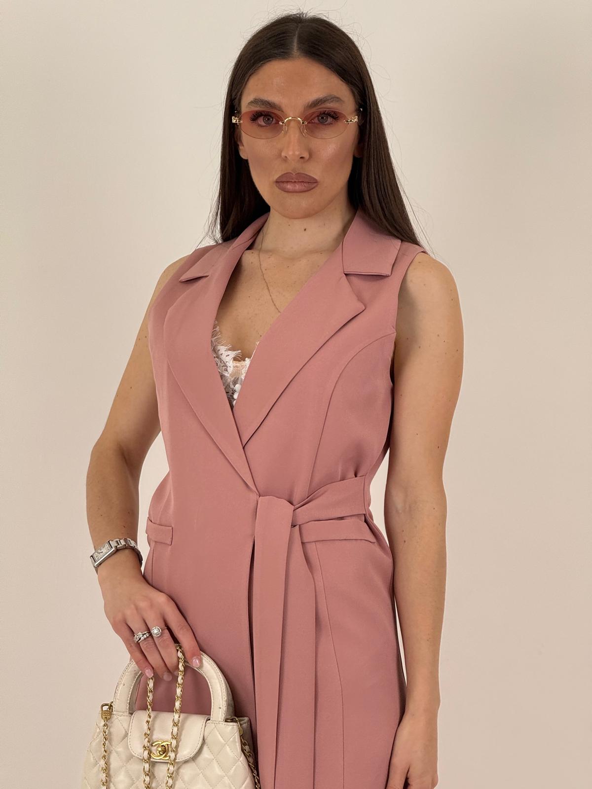 SALDO Tailleur FARAH - Completo gilet con cintura e pantalone