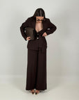 Tailleur ADELE - Tailleur simil lino just West
