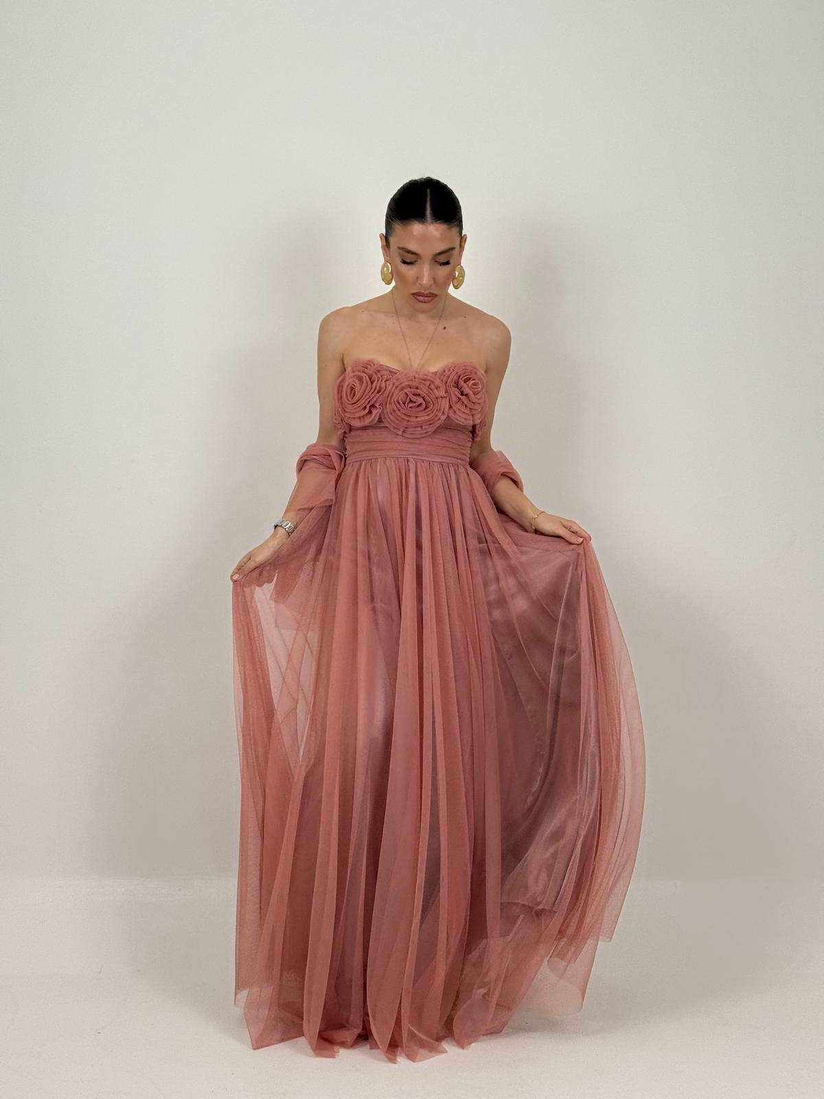 Abito LUCE - Abito lungo in tulle - COLLEZIONE CHIC