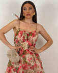Abito FRAGOLINA - abito lungo fantasia fragole COLLEZIONE CHIC