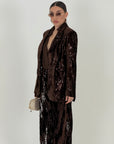 Tailleur AMITY - tailleur in velluto con paillettes