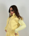 Tuta EULALIA - Completo gilet con zip e pantalone