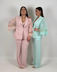 CURVY Tailleur LOLA - Completo giacca bottone unico e pantalone