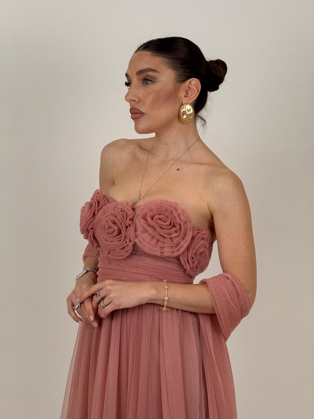 Abito LUCE - Abito lungo in tulle - COLLEZIONE CHIC