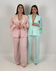 CURVY Tailleur LOLA - Completo giacca bottone unico e pantalone