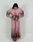 SALDO Cordset KIMB - tailleur kimono e Pantalone palazzo effetto seta