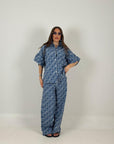 Cordset Marianna - completo composto da camicia e pantalone palazzo