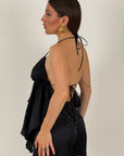 CORDSET MARIA - completo composto da top e pantalone in paillettes