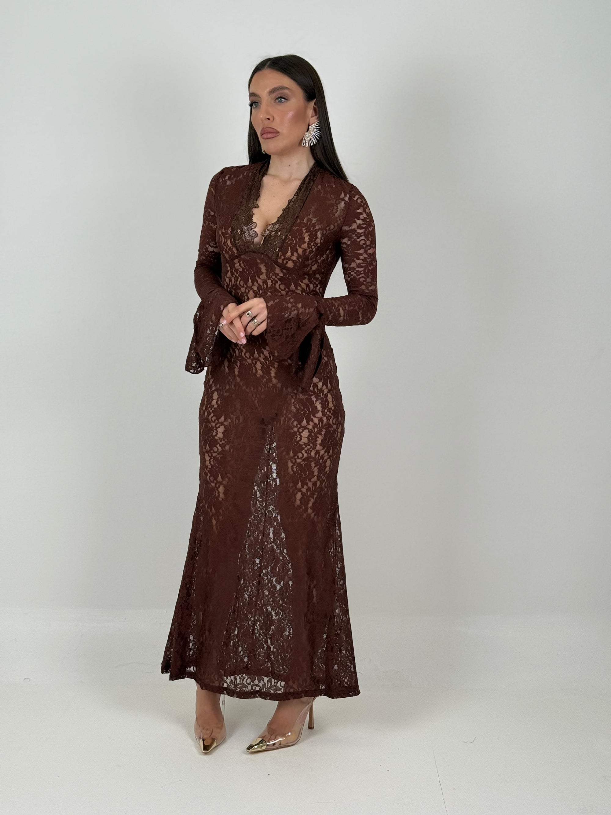 Abito EMILIEN - Abito lungo in pizzo - COLLEZIONE CHIC