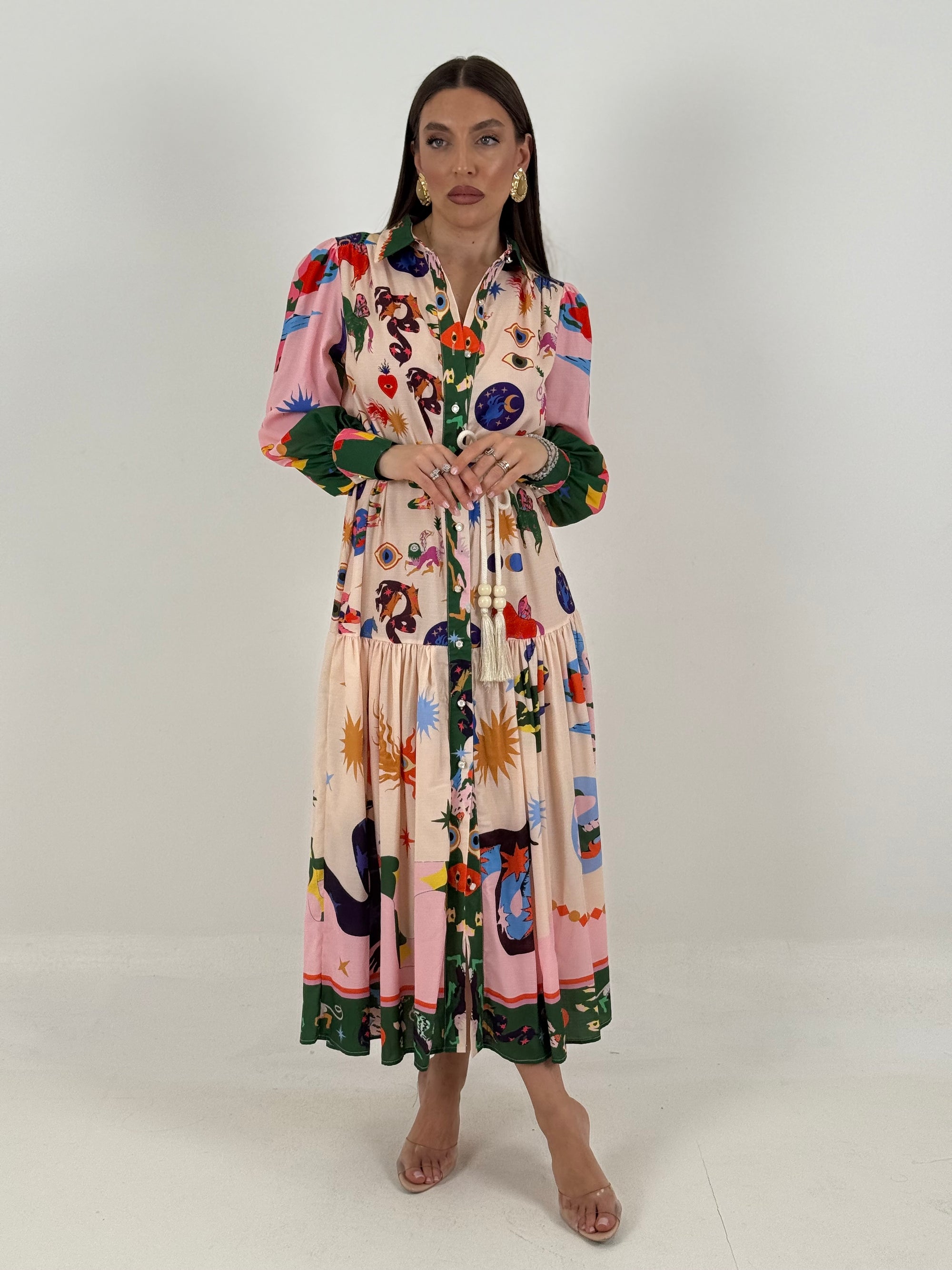 Abito MELINA - Abito lungo COLLEZIONE CHIC