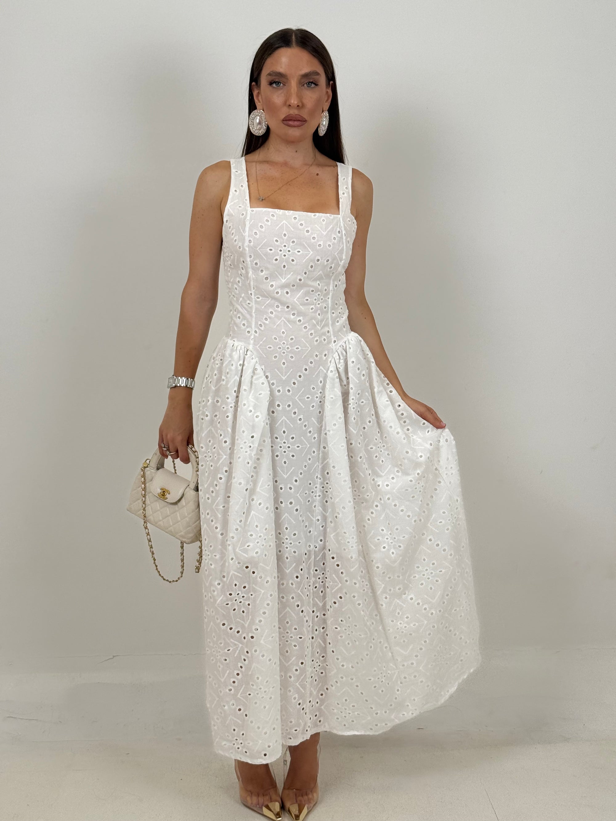 Abito MIDI in pizzo - top quality