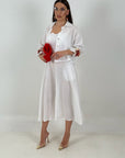 Cordset ISCHIA - completo composto da vestito longuette e camicia