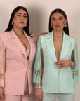 CURVY Tailleur LOLA - Completo giacca bottone unico e pantalone