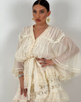 Abito LELLA - abito corto con trasparenze e pizzo COLLEZIONE CHIC
