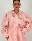 SALDO Cordset NAHIA - Completo camicia e pantaloncino