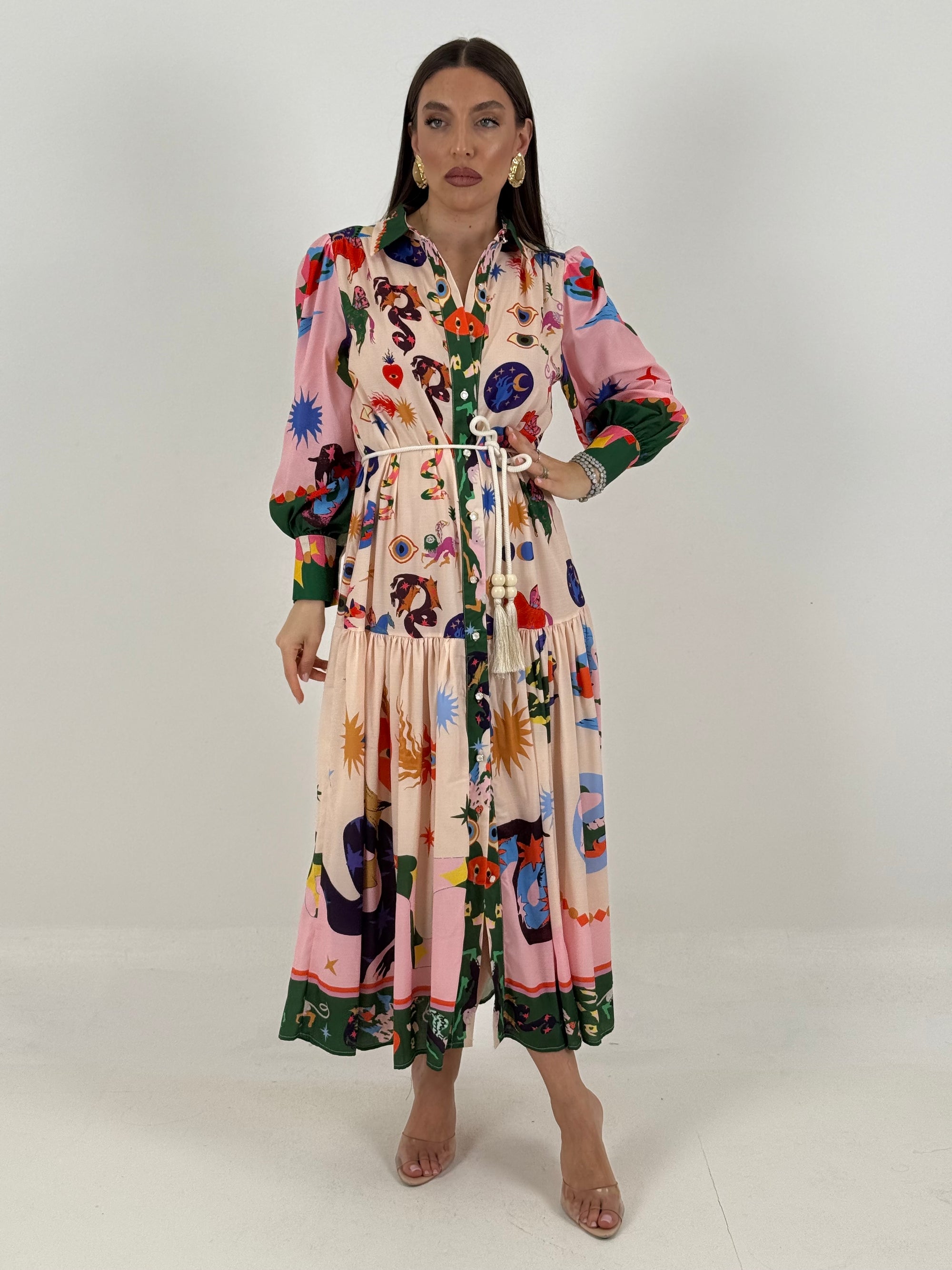 Abito MELINA - Abito lungo COLLEZIONE CHIC