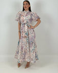 Abito CONNY - Abito lungo a fantasia - COLLEZIONE CHIC