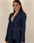 Tailleur JESS - Completo giacca e pantalone gessato