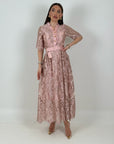 Abito ROSSELLA - Abito lungo a fantasia - COLLEZIONE CHIC