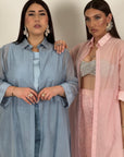 CURVY Cordset MARGARITA - Completo blusa e pantalone in pizzo