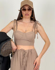 Cordset IDIL - Completo top e pantalone