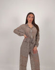 Cordset TOM - completo felpa e pantalone interamente in pizzo