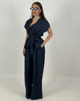 CORDSET AZZURRA - completo in jeans giacca e pantalone
