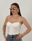 Body MILA - body con coppa preformata