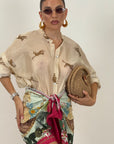 Camicia Tiger beige