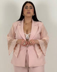 CURVY Tailleur LOLA - Completo giacca bottone unico e pantalone