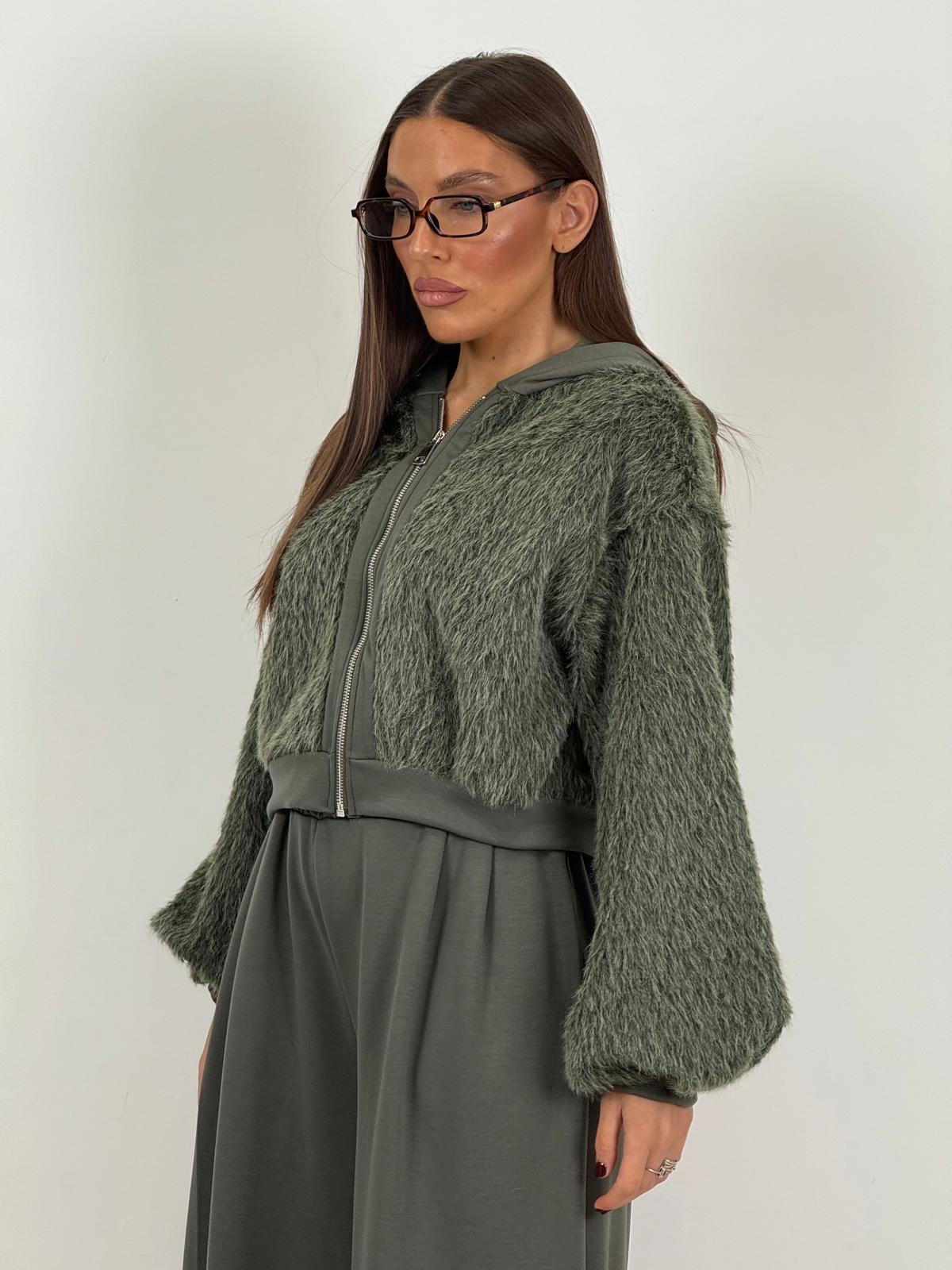 Tuta HILDA - Completo felpa con zip e pantalone