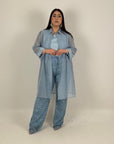 CURVY Cordset MARGARITA - Completo blusa e pantalone in pizzo
