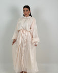 Abito ORGANZA - abito collezione chic - abito lungo tessuto effetto sirena