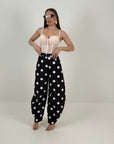 Pantalone ballon fantasia pois