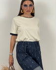 T-shirt bicolor
