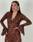 Abito EMILIEN - Abito lungo in pizzo - COLLEZIONE CHIC