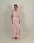 Completo FIORETTA - completo in pizzo composto da camicia e gonna lunga - collezione chic